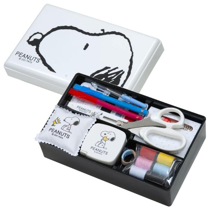 楽天市場】裁縫セット スヌーピー ソーイングセット コンパクトタイプ