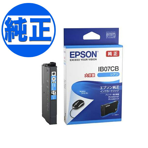 楽天市場】EPSON 純正インク IB07 インクカートリッジ 4色セット