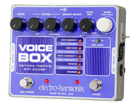 楽天市場】electro-harmonix エレクトロハーモニクス V256 [Vocoder
