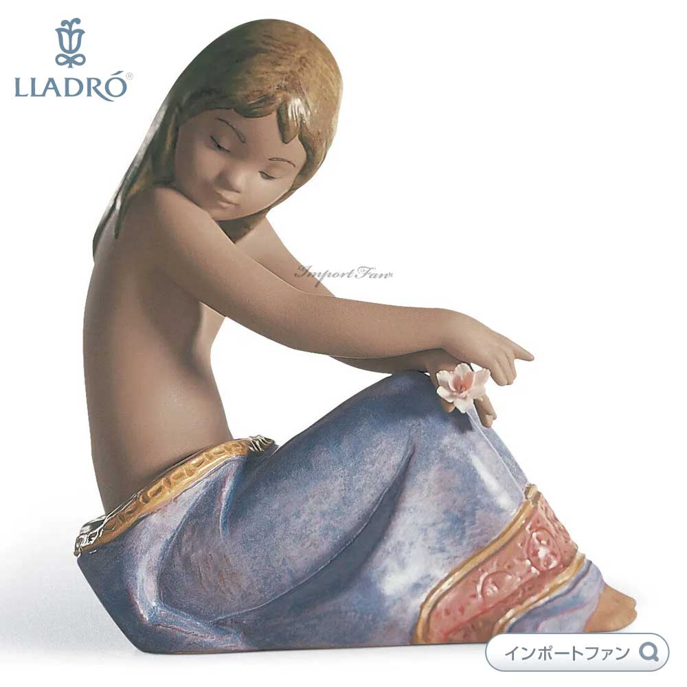 楽天市場】リヤドロ 花の香りにつつまれて 少女 置物 01005862 LLADRO