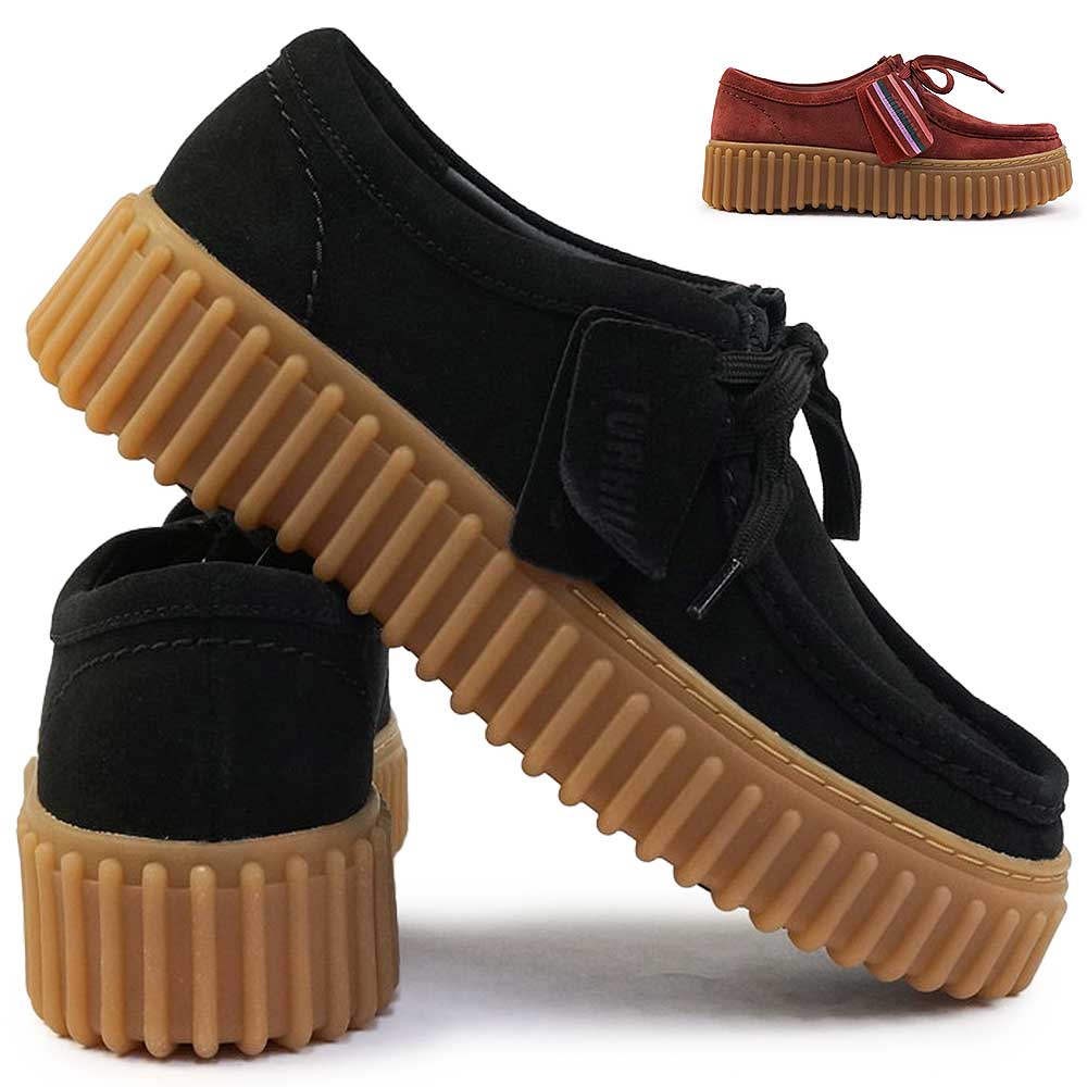 楽天市場】クラークス レディース シューズ トーヒルビー スエード