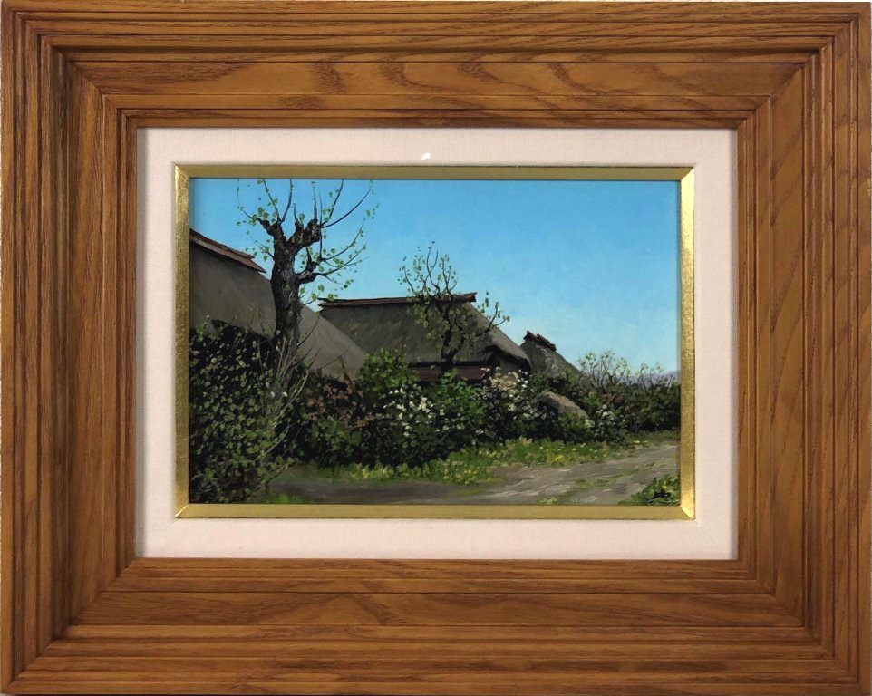 楽天市場】佐藤継雄 「紅白椿」 墨彩 : 小野画廊