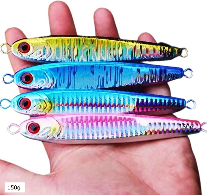 楽天市場】メタルジグ ルアー 4本 セット 4色 真鯛 ジギング