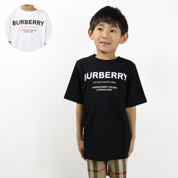 楽天市場】BURBERRY バーバリー Vintage Check Panel Cotton T-shirt T