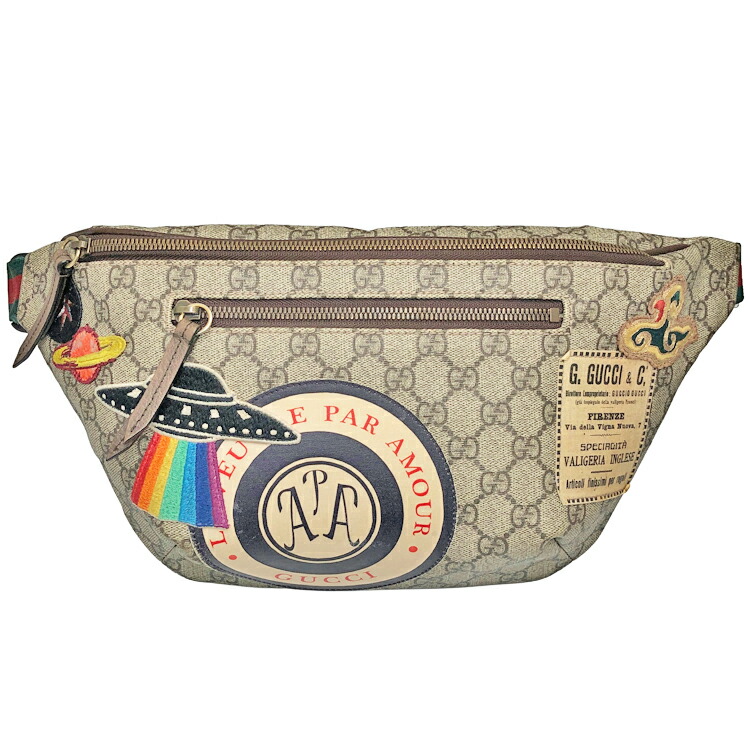 楽天市場】【送料無料】【美品】グッチ GUCCI クーリエ ベルトバッグ