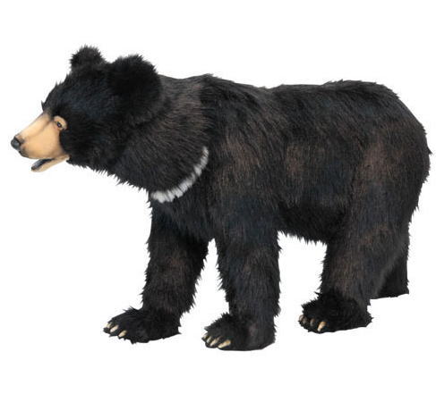 楽天市場】HANSA 4976 ツキノワグマ135 全長：135cm BEAR BLACK BH4976