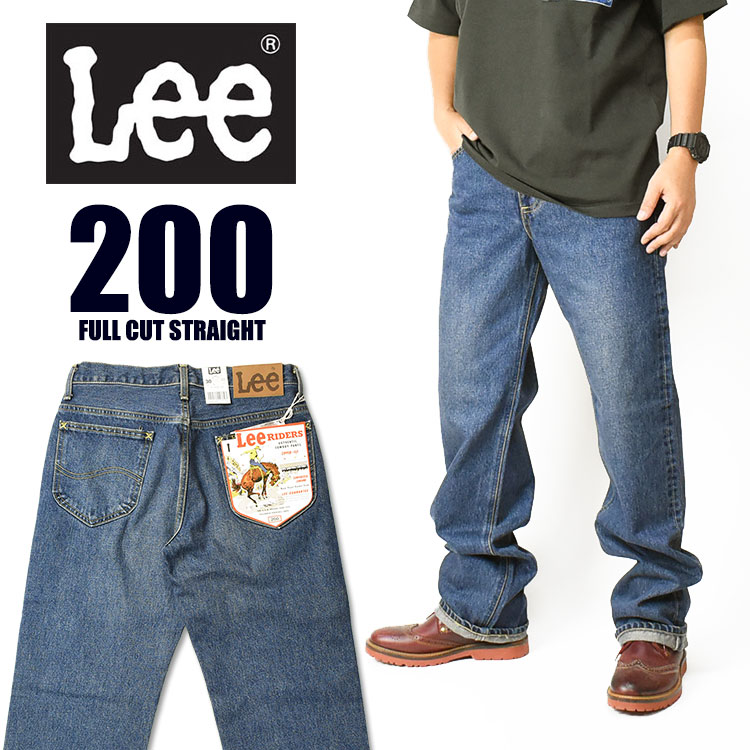 楽天市場】Lee リー 200 FULL CUT フルカット ユーズドブルー Lee