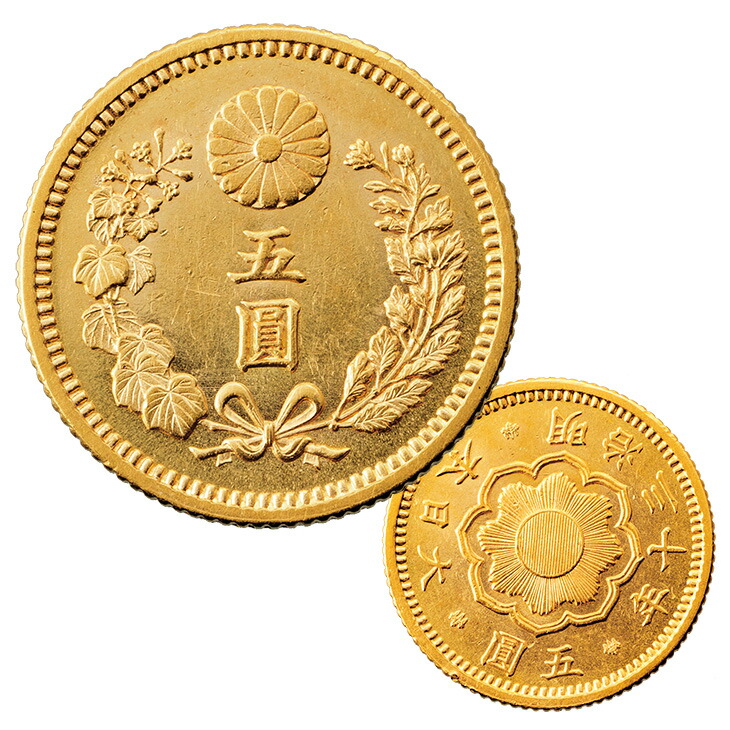 楽天市場】古銭 『明治新十圓金貨』 本物 日本貨幣商協同組合 鑑定書