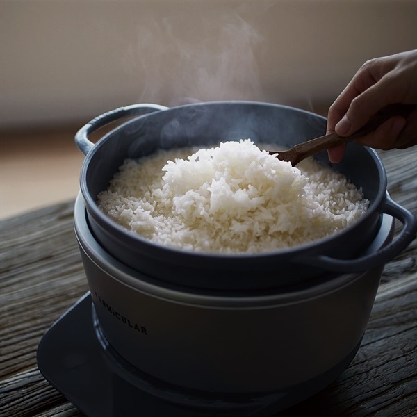 VERMICULAR(バーミキュラ)ライスポット(5合炊き) ソリッドシルバー