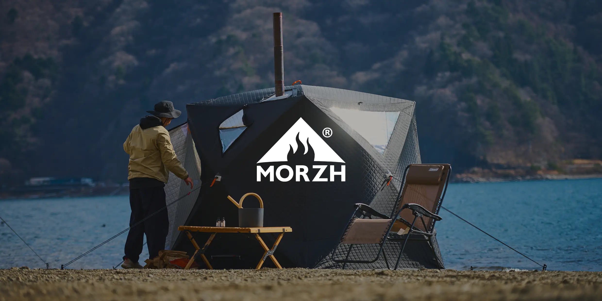 公式】テントサウナ MORZH（モルジュ） | 世界最高クラスの熱さと断熱