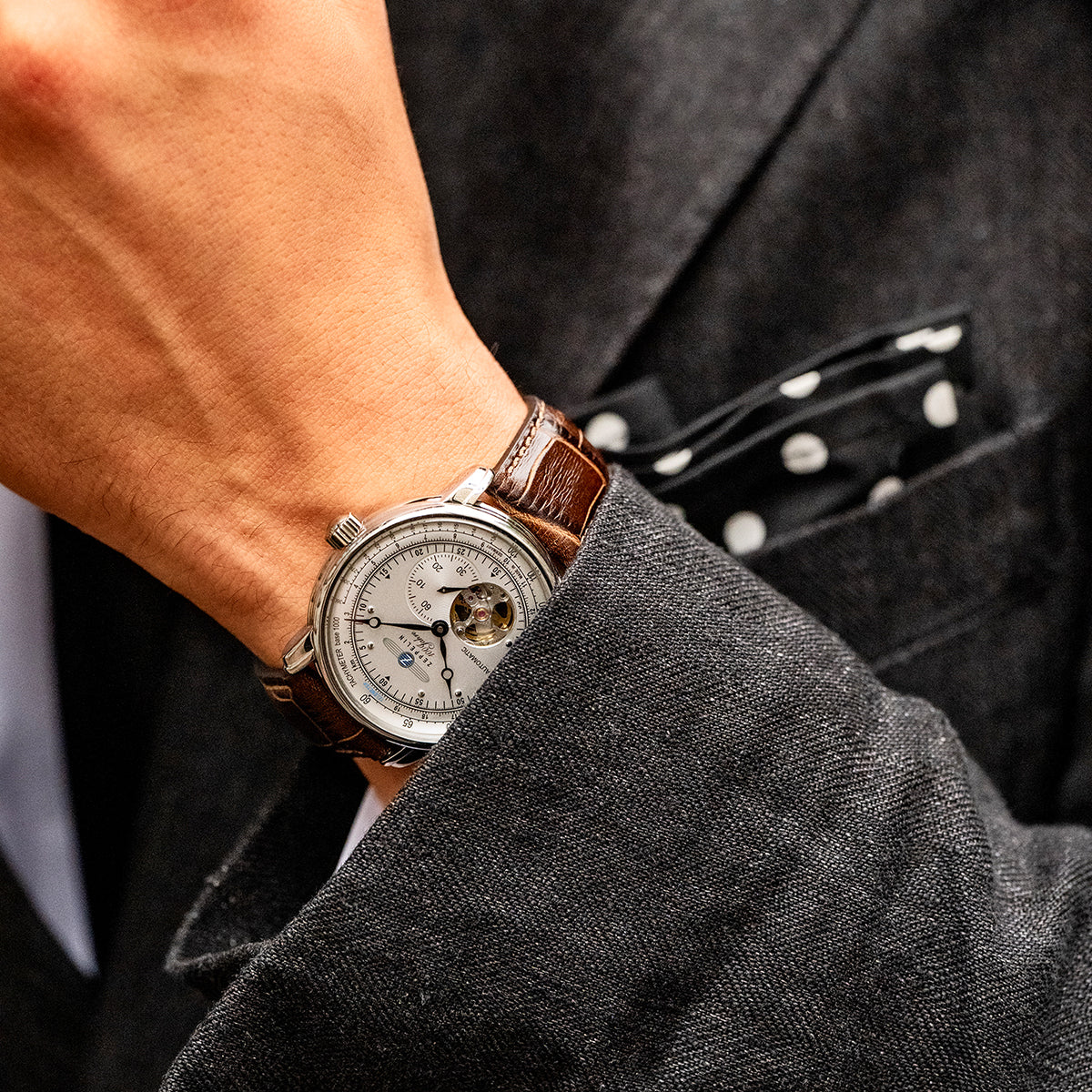 ツェッペリン LZ1 100周年記念 7662-1 メンズ 自動巻 オートマティック