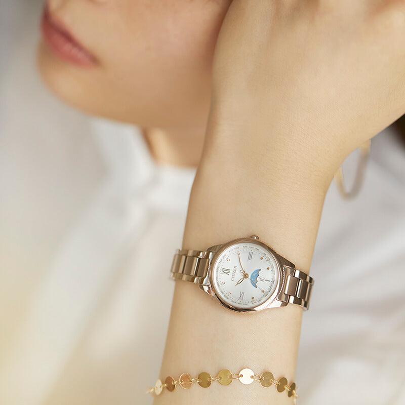 シチズン クロスシー ダイチコレクション サン&ムーン サクラピンク