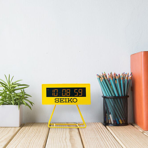 セイコー ミニスポーツタイマークロック SQ815Y 電池式 デジタル