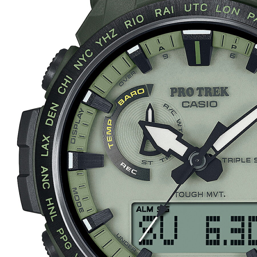 プロトレック クライマーライン PRW-61シリーズ 全面蓄光ダイヤル PRW