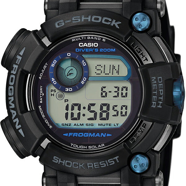 G-SHOCK フロッグマン GWF-D1000B-1JF メンズ デジタル ブラック 200m