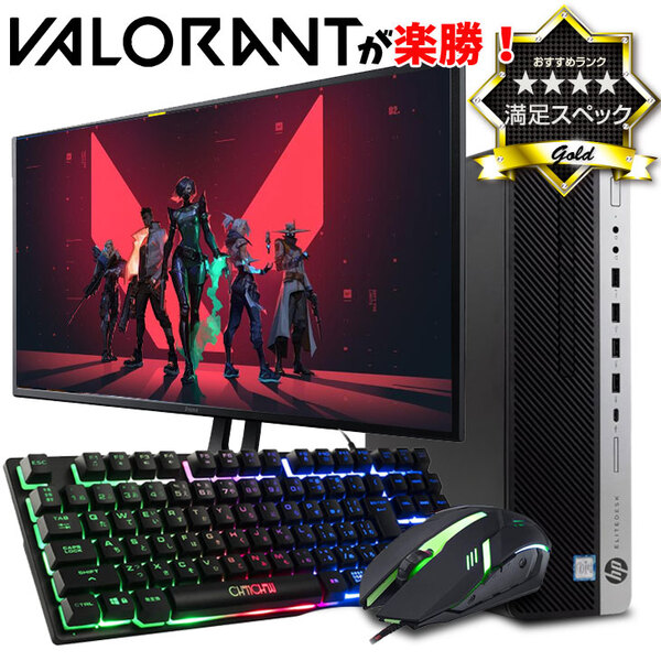 VALORANTするならこれ!】初心者も安心!おまかせゲーミングセット GOLD