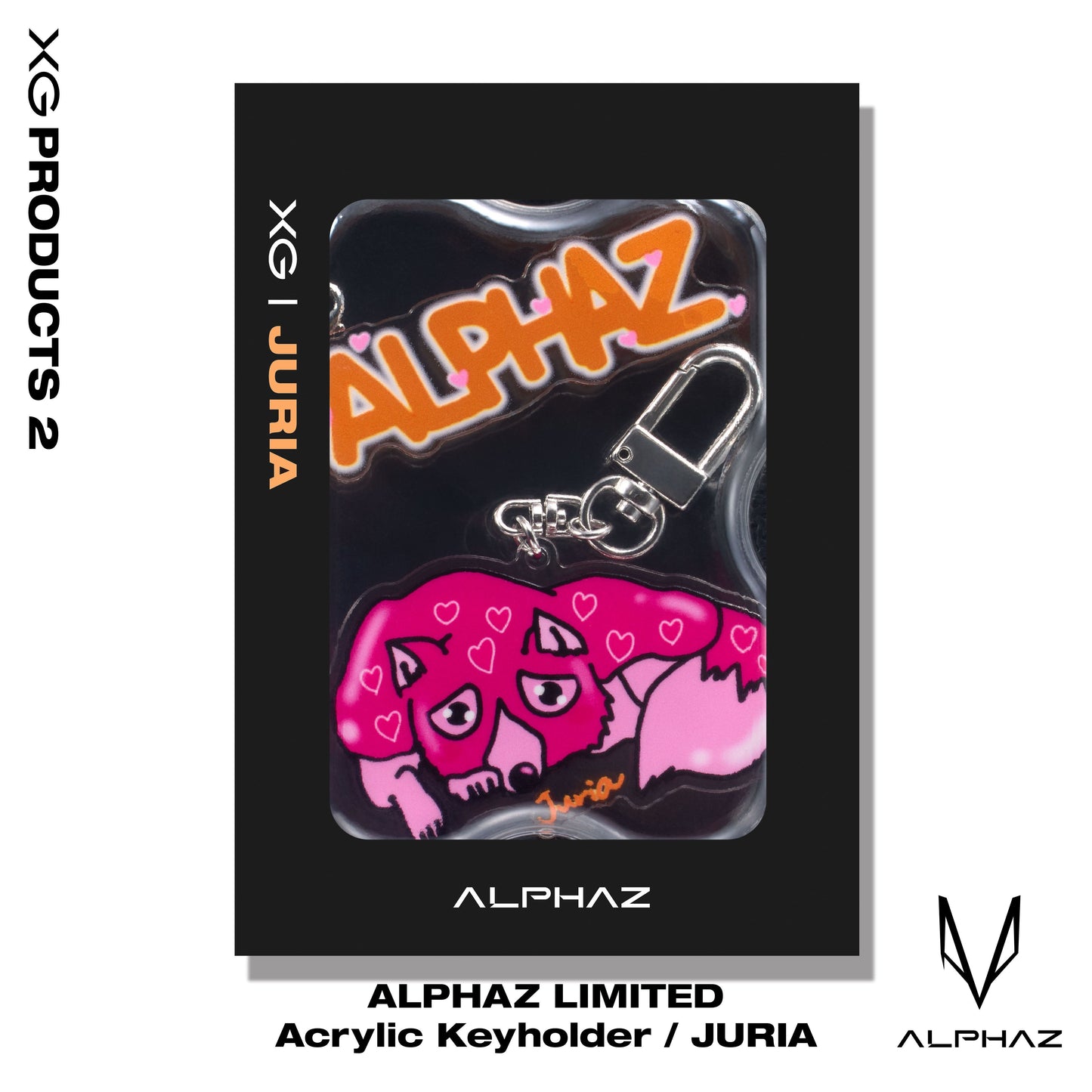ALPHAZ LIMITED Acrylic Keyholder / JURIA – XGALX OFFICIAL SHOP