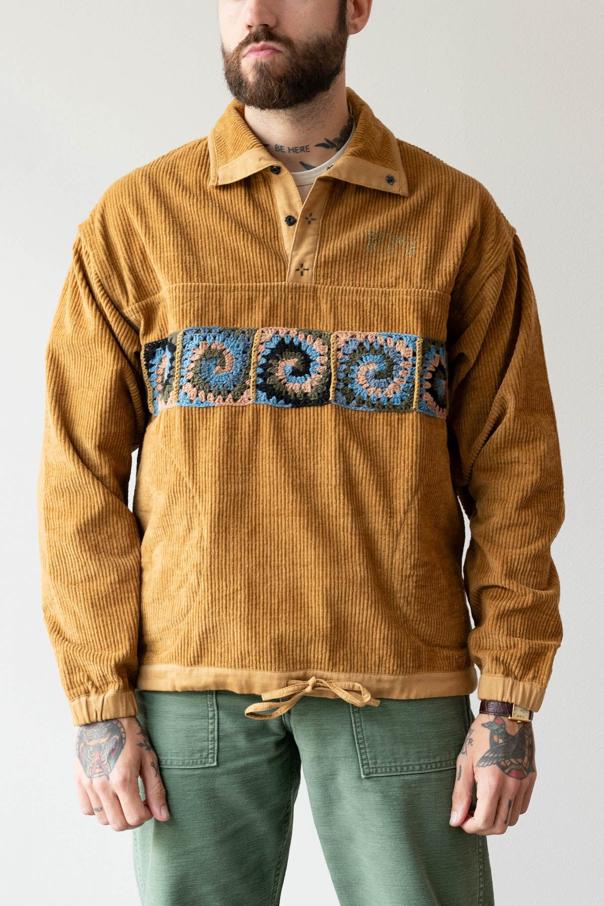 Story MFG. Polite Pullover | Ochre | Canoe Club