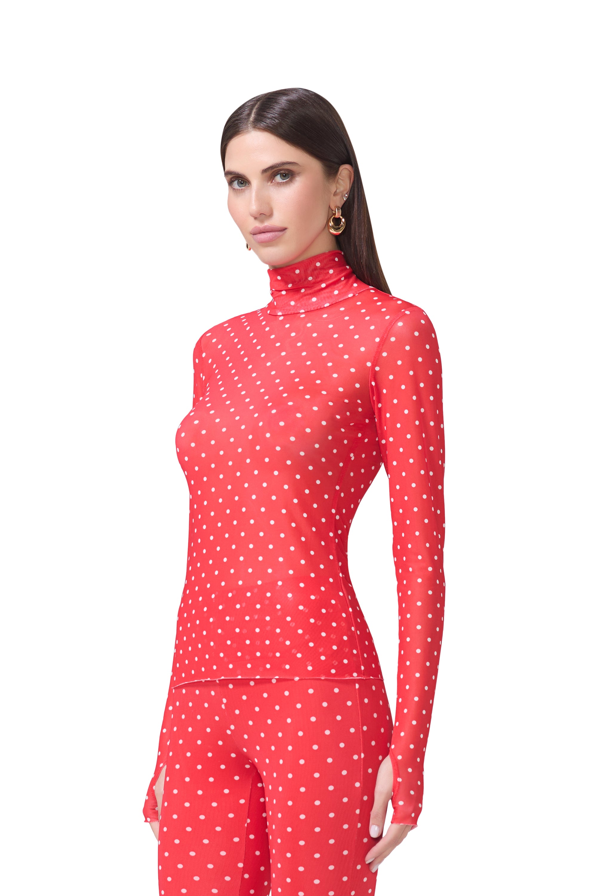 Zadie Top - Risky Micro Dot – AFRM