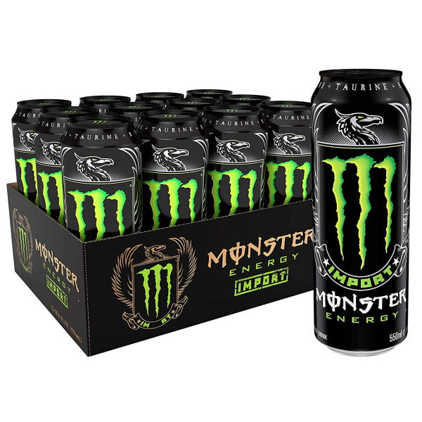モンスター エナジー インポート 550ml (18.6oz) x 12本セット : shop