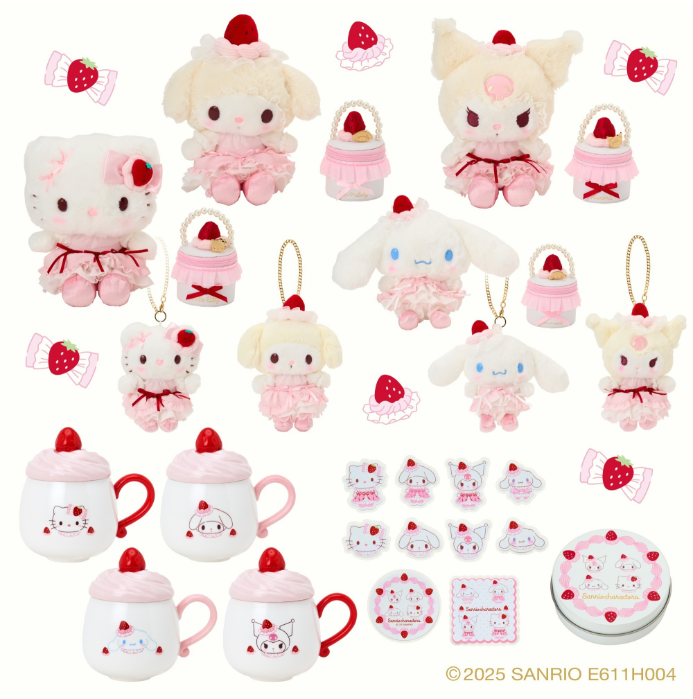 いちごホイップケーキデザインシリーズ | サンリオ | 松坂屋名古屋店