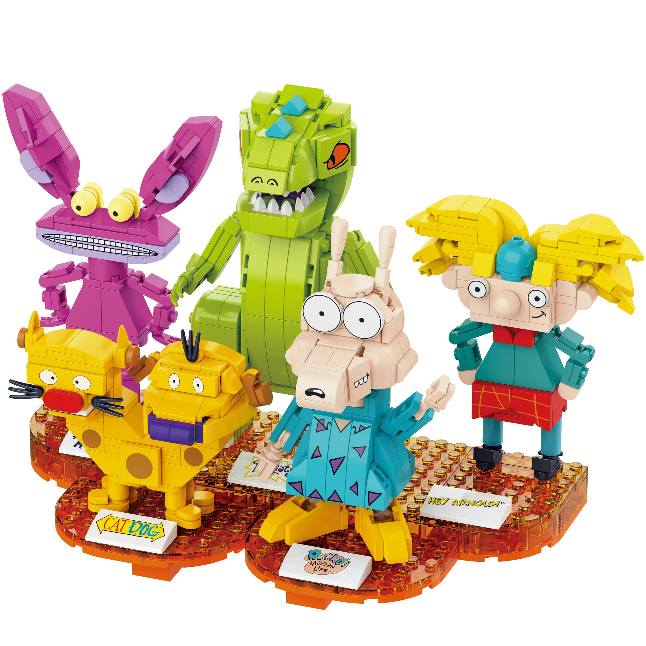 Brickcraft x Nickelodeon - Nick 90's Brick Building Set – 833 Pieces