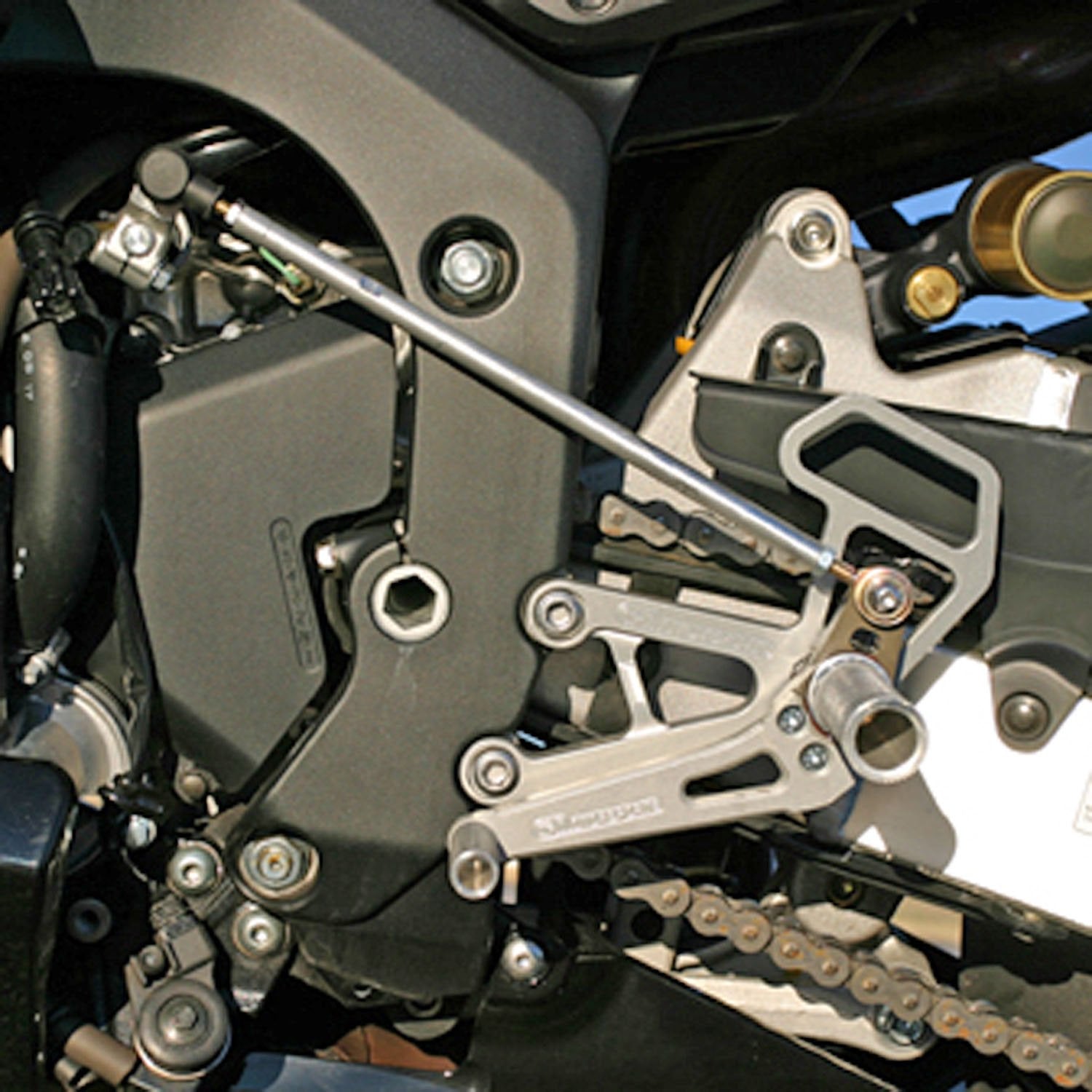 Woodcraft 2003-2006 Honda CBR600RR STD / GP Shift Complete Rearset Kit