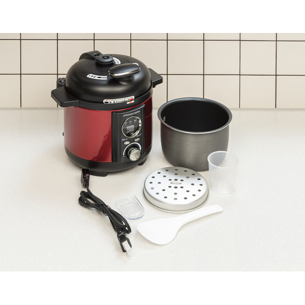 リブセトラ 電気圧力鍋（1．2l）レッド | シャディギフトモール