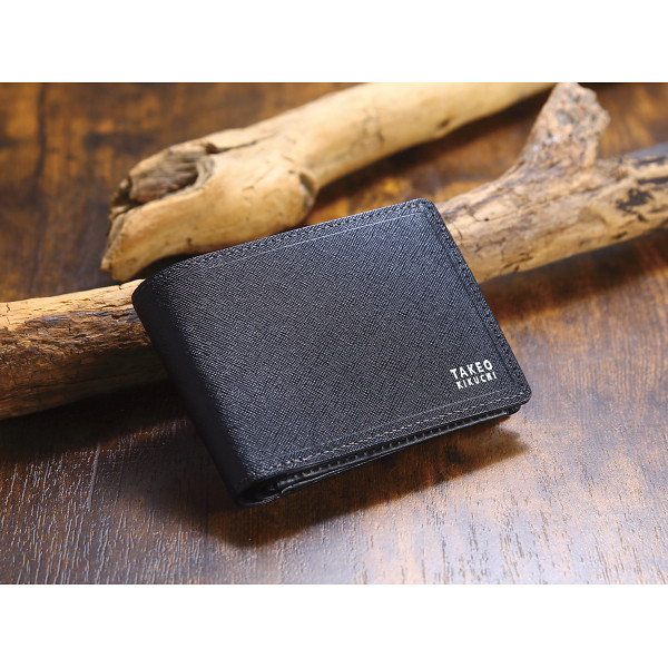 タケオキクチ 中ベラ付き二つ折り財布 | シャディギフトモール
