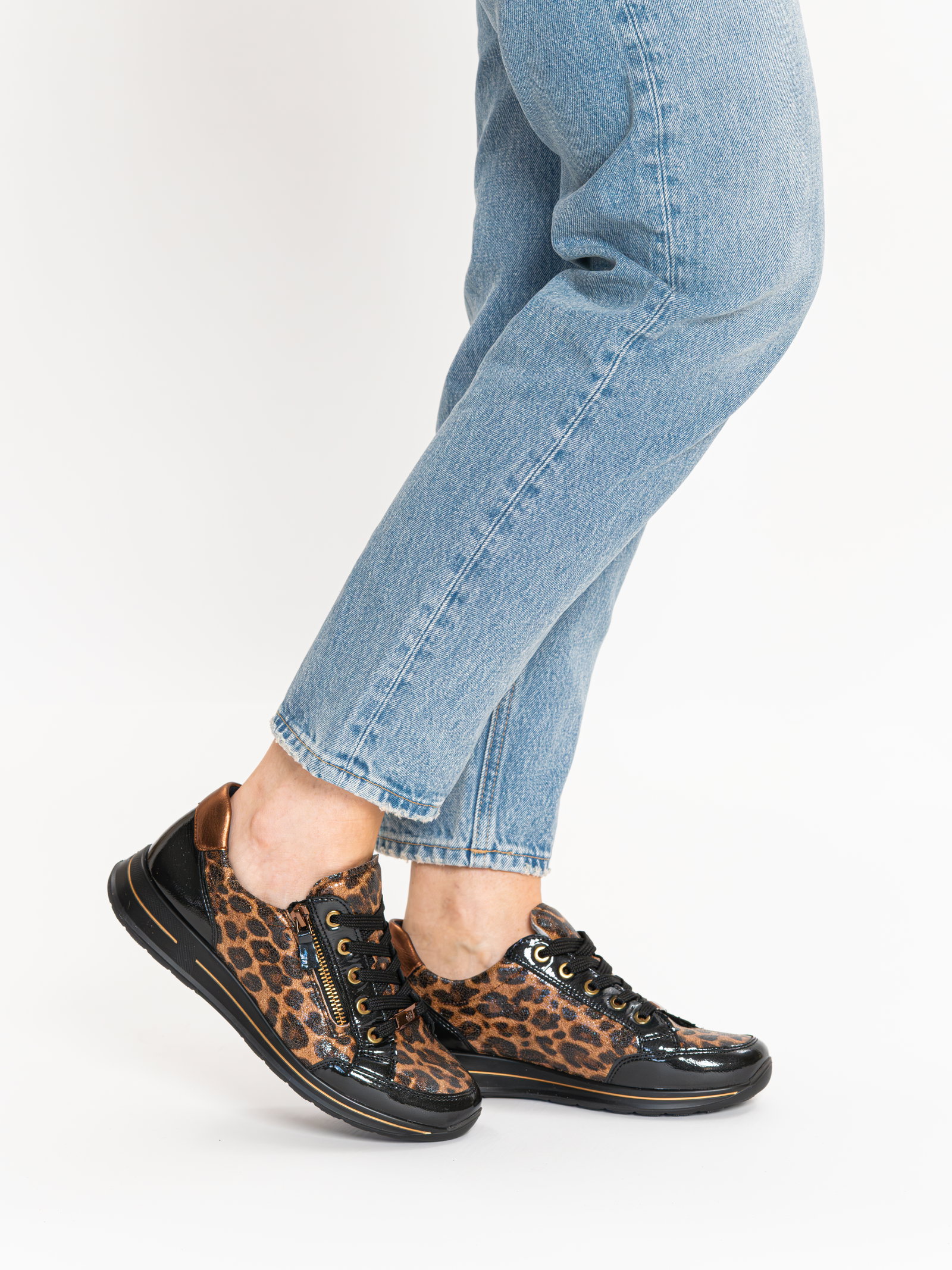 ara Sneakers Osaka black nuts mocha | ara Store