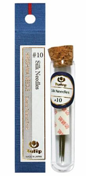Notions - Tulip Needles - Silk Needles # 10 - 6 pack | Shibori Dragon