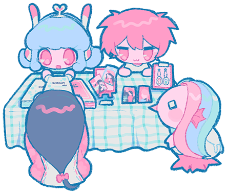 Akaboo専用投票引換券（新刊カード）｜シメケンプリント