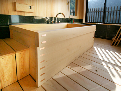 木風呂（檜風呂）の製造と販売 | 寿司桶（すし桶）、おひつ、檜風呂