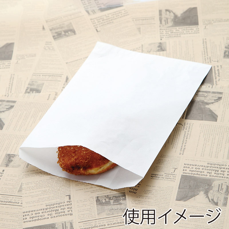 大阪ポリエチレン販売株式会社 無地耐油平袋 2号 No.212 7242 100枚/袋