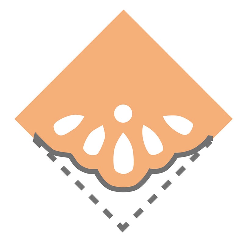 呉竹 クラフトパンチ キュアパンチコーナー フラワーレース SBKPC110