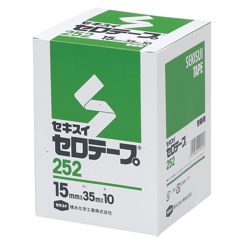 積水化学工業 セキスイ セロテープ No.252 15mm×35m 1巻 001600800