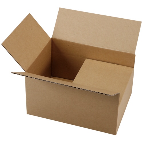 TANOSEE 可変式軽量タイプ宅配用段ボール 80/60-A4 1パック(20枚