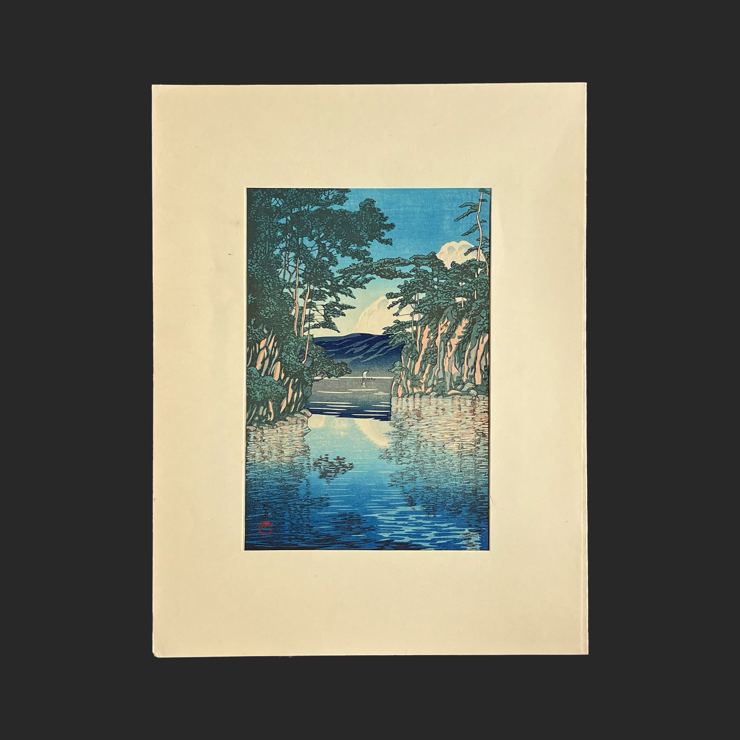 川瀬 巴水 KAWASE Hasui 日本新八景 湖沼図 | 新版画通販専門店：新