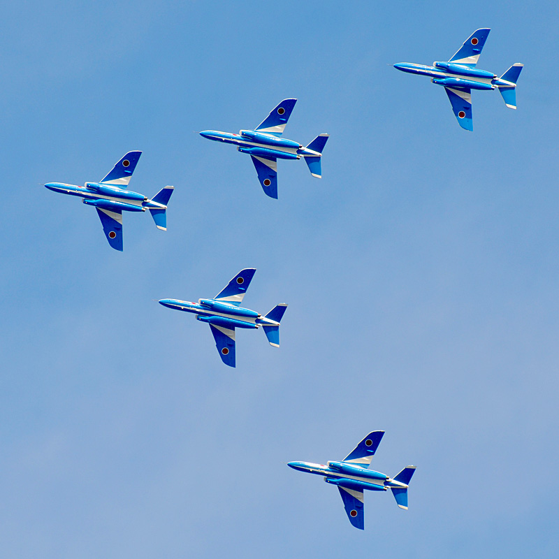 港北区の上空も経路、川崎市100周年で6月29日（土）に「ブルー