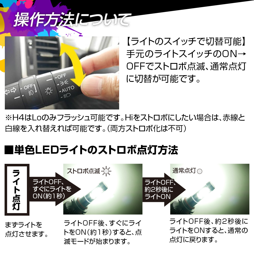 フラッシュ ストロボ コントローラー フラッシャー ボックス連続点滅