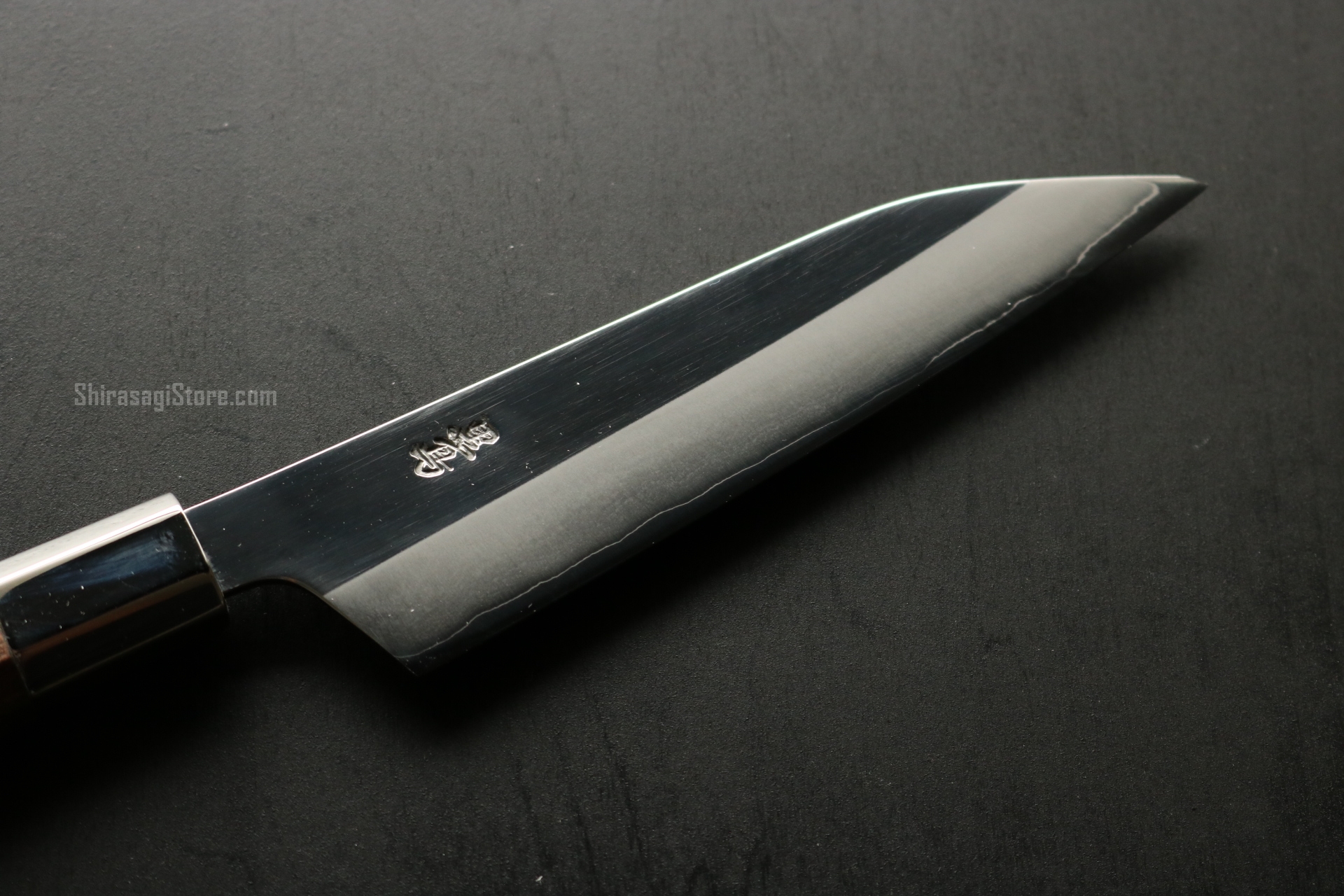 土佐打刃物 黒鳥鍛造工場 ペティナイフ 包丁 銀三鋼 鏡面仕上 135mm