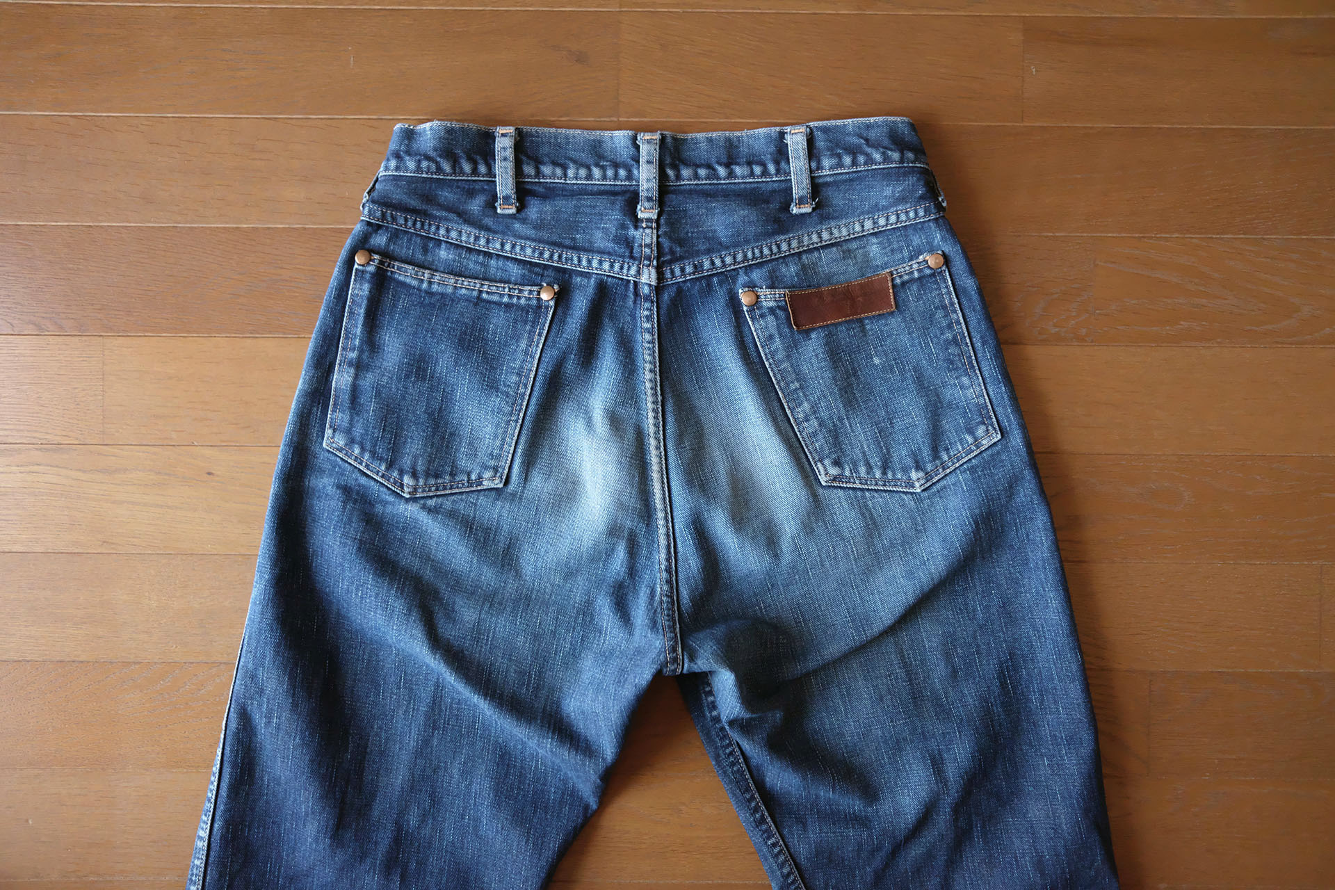 ウエアハウス ラングラー11MWプロト1008 色落ちは最高傑作!?－手間とヒマ