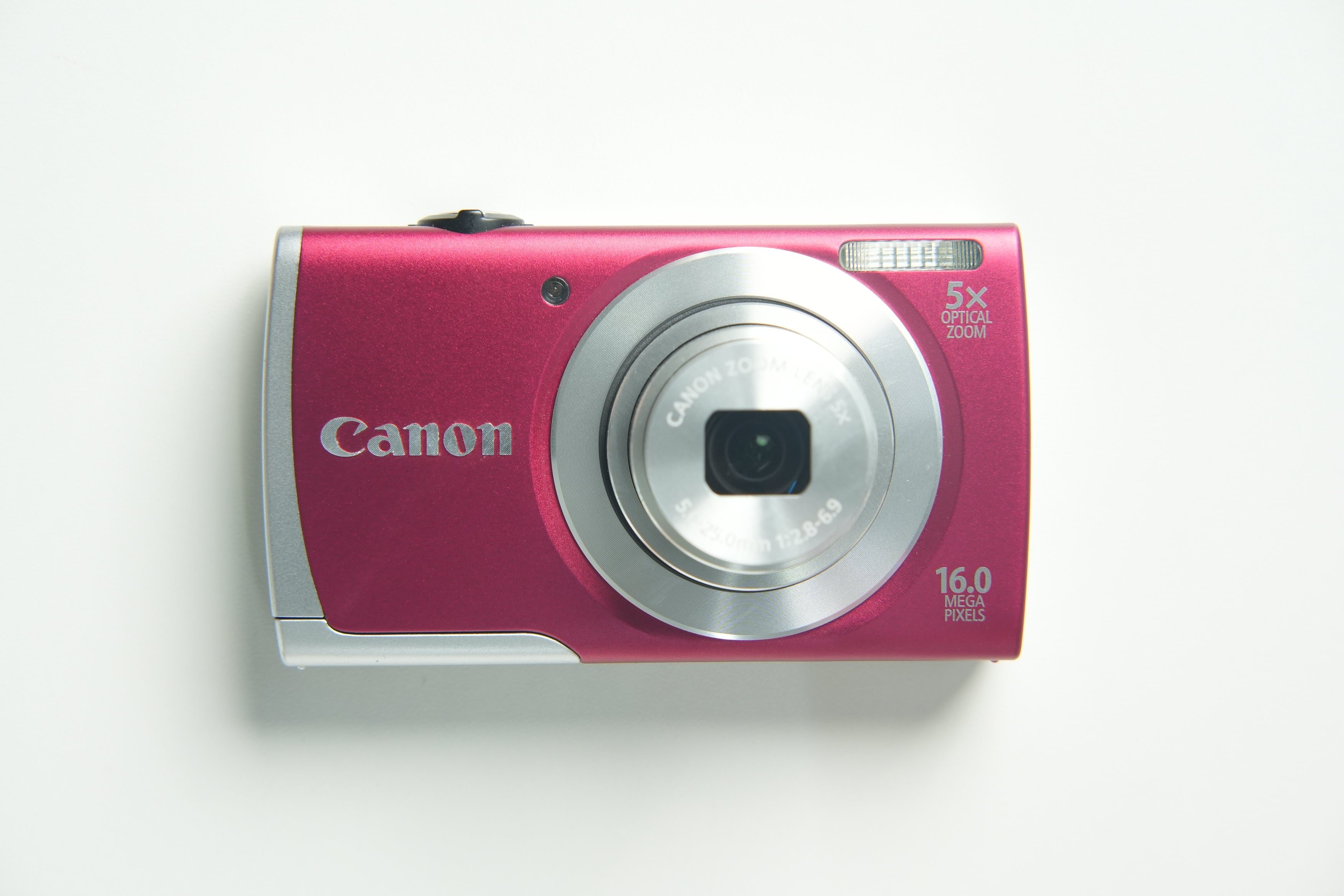 Canon PowerShot A2600 Digital Camera - Matte Red – ShutterHouse