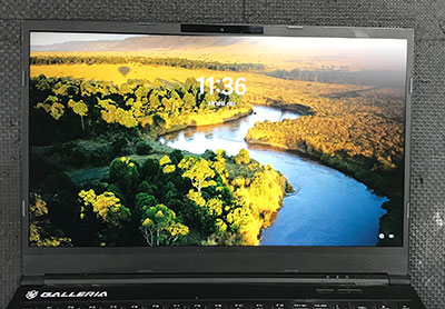 GALLERIA GCL1650TGF 液晶割れ修理事例：修理前後の比較 | パソコン