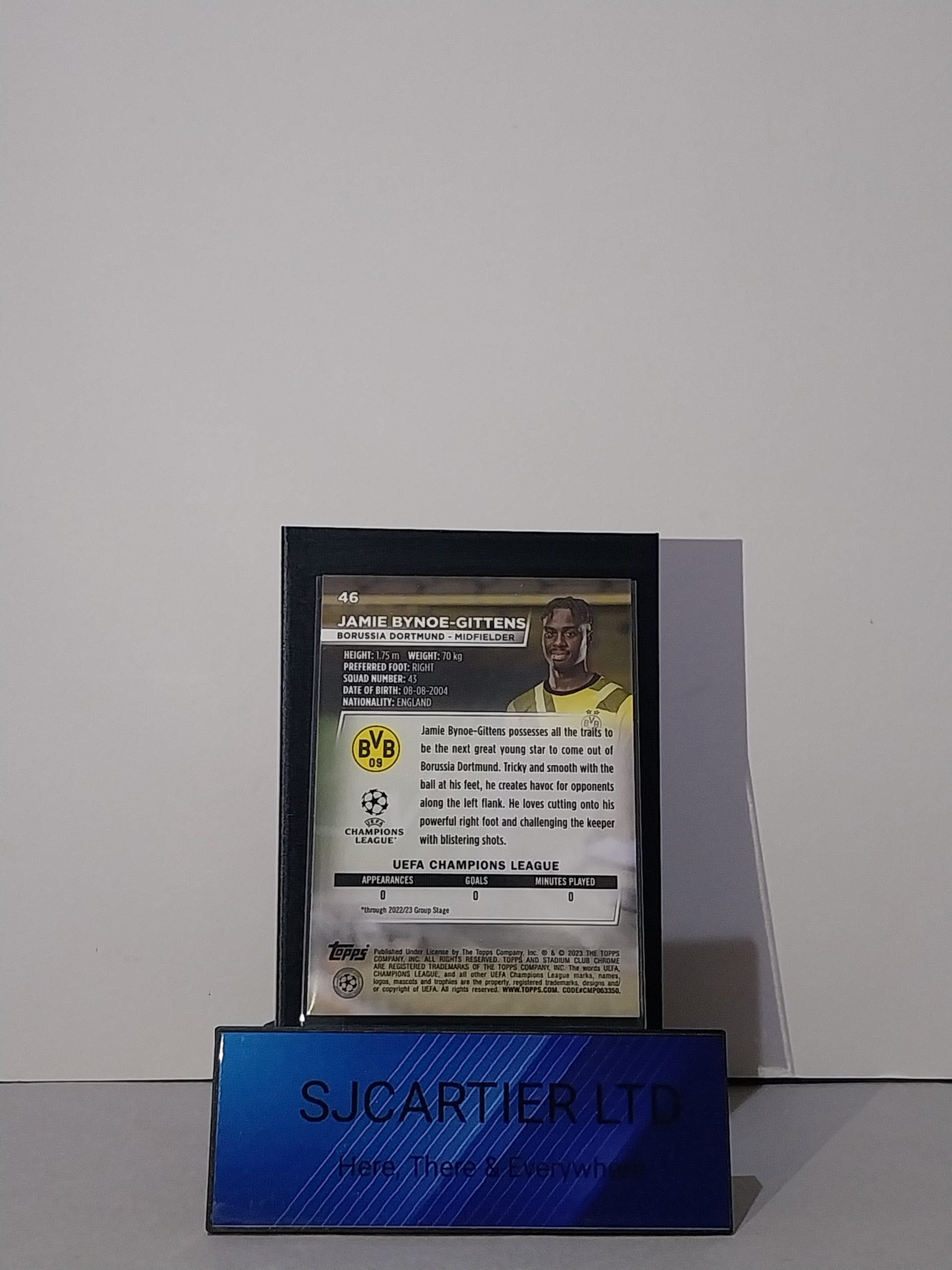 スポーツ選手 2024 Topps Museum Bynoe Gittens Auto スポーツ選手