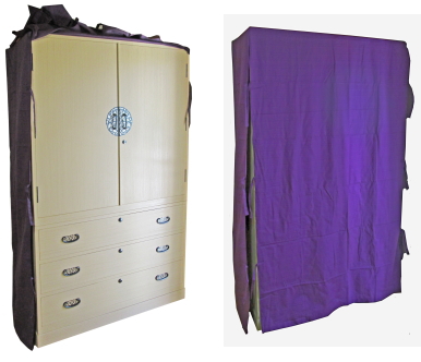 桐たんすのカバー・ゆたん 桐たんす修理・リメイク・カビ直し （株）蔵