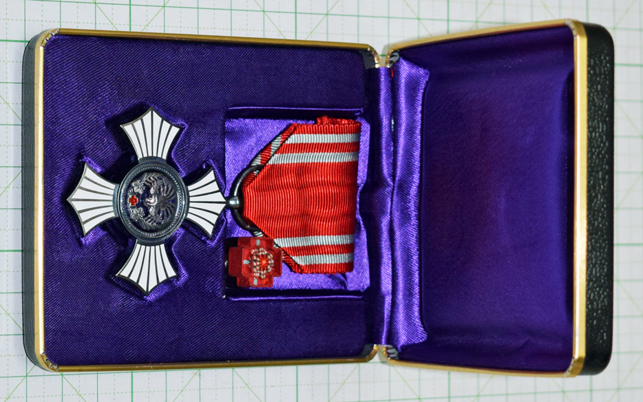 日本赤十字社 銀色有功章