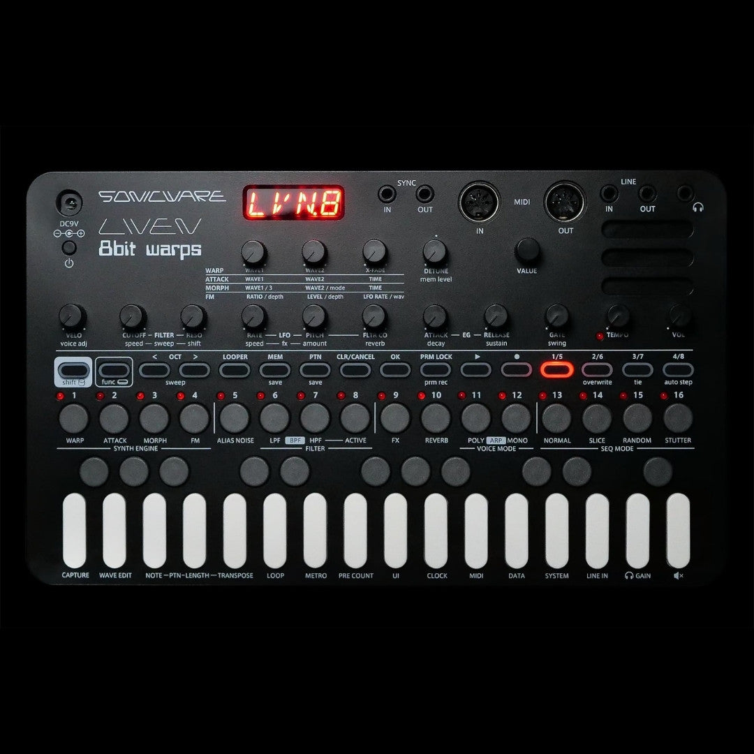 LIVEN 8bit warps – SONICWARE