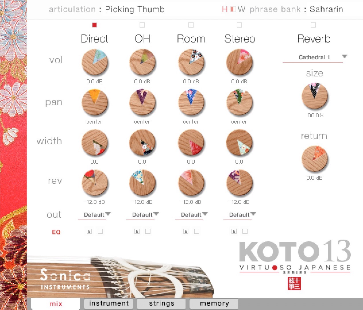 ソフト音源 「KOTO 13 VERSION 2 - VIRTUOSO JAPANESE SERIES