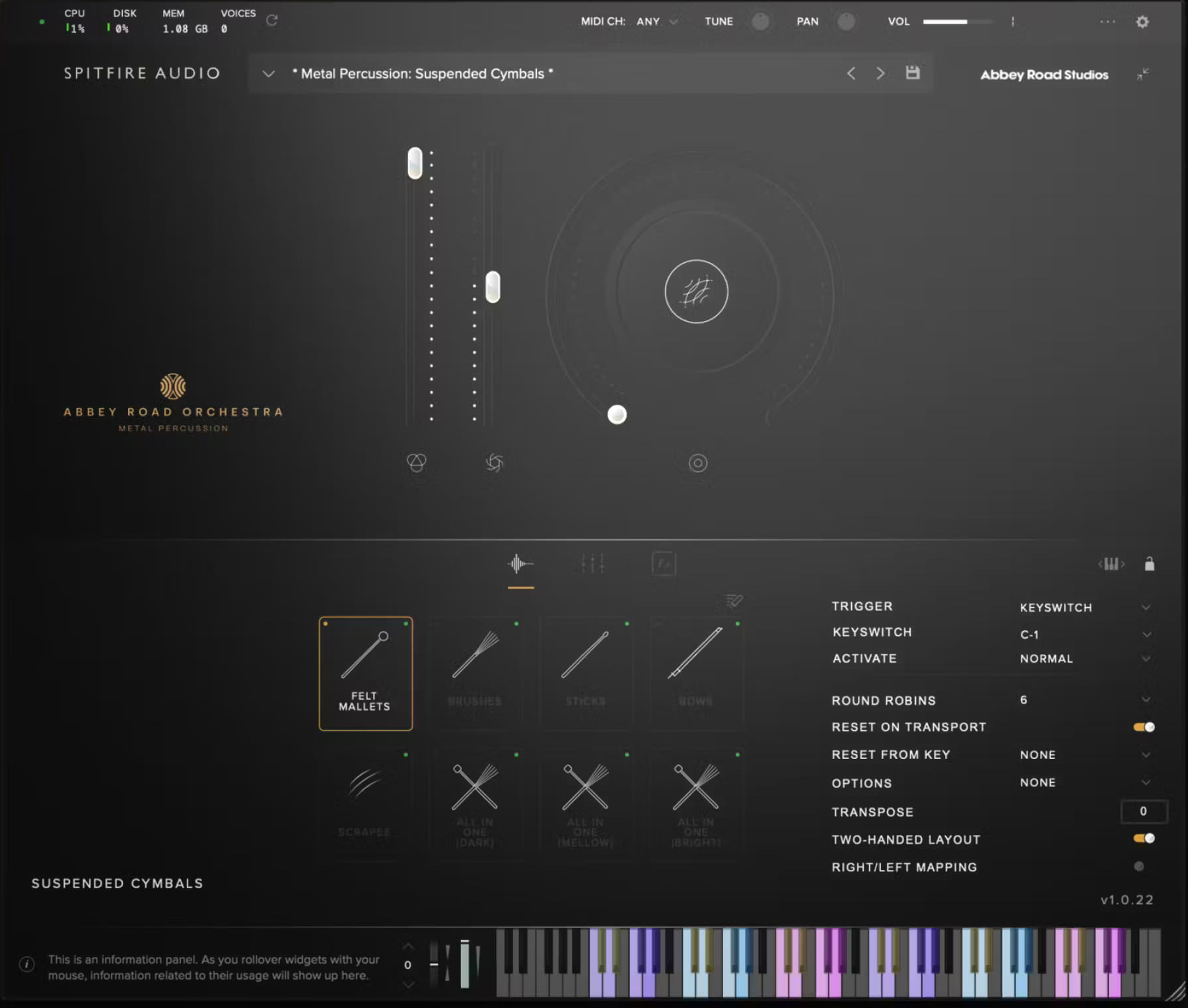 ソフト音源 「ABBEY ROAD ORCHESTRA: METAL PERCUSSION PRO」 | SONICWIRE
